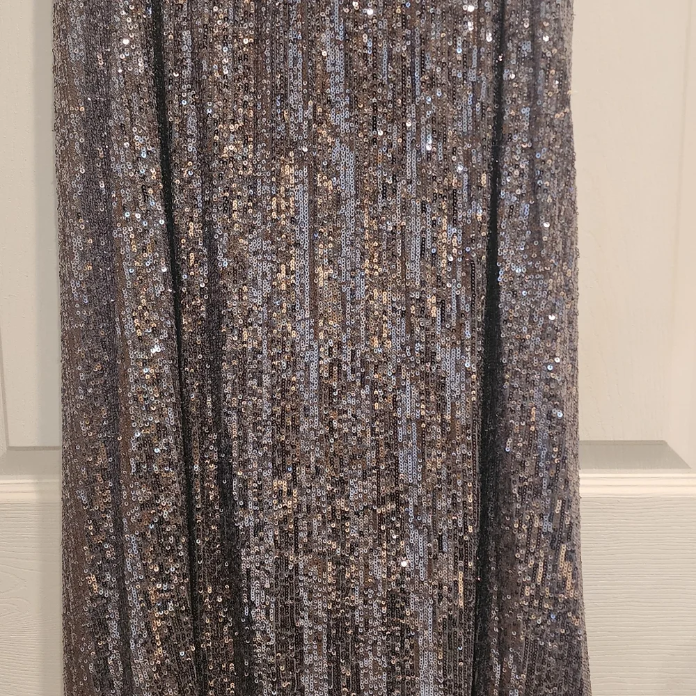 Womens Silver Sequin Skirt, On 34th, Size 14, NWOT - Picture 6 of 7